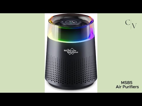 MSB5 Air Purifiers for Bedroom, H13 True HEPA Air Purifier for Home Room Office