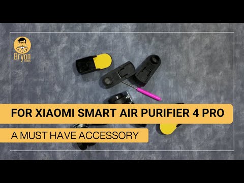 Must-Have Upgrade for Xiaomi Smart Air Purifier 4 Pro: Easy Roller Caster Wheel Installation
