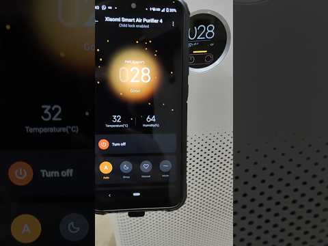 Negative Ion On Off in Xiaomi Smart Air Purifier 4