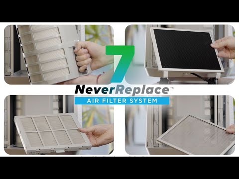 Nuwave Forever Smart Air Purifier with All-Washable 7-Stage Filters, Never replace filters.