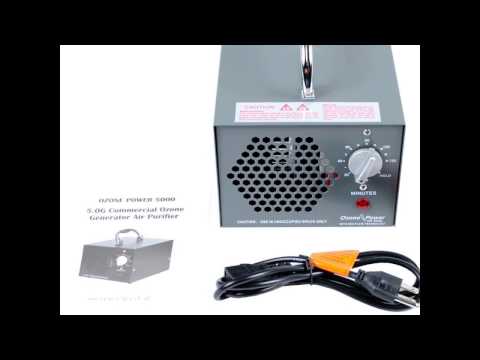 Ozone Power OP5000 Commercial Air Ozone Generator 5000mg & Air Purifier