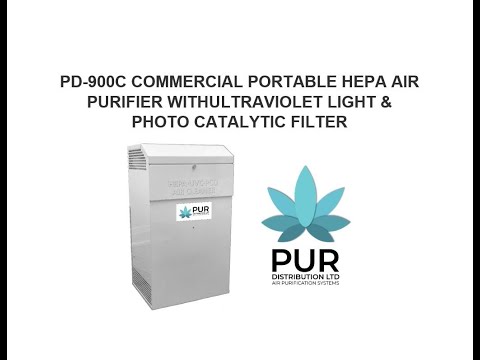 PD 900C COMMERCIAL PORTABLE HEPA AIR PURIFIER