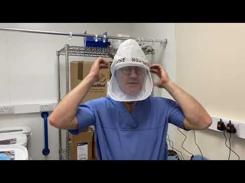 PROTECT THE PROFESSIONAL: AIR POWERED RESPIRATOR HOODS