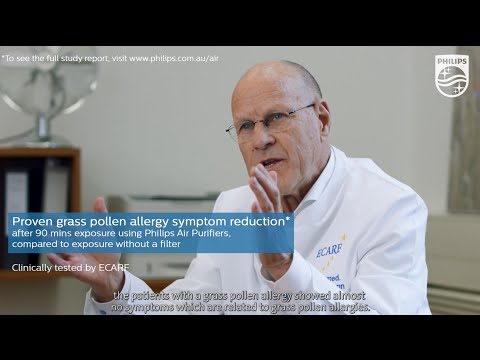 Proven allergy symptom reduction (Tested by ECARF) | Philips | Air Purifier | AC4012, AC4372, AC4025