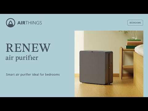 Renew │New smart air purifier ideal for bedrooms