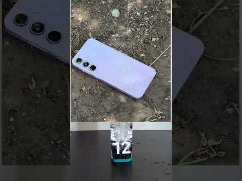 Samsung Galaxy A35 Water Test | IP67 Water and Dust Resistant #tech #androidphone #samsunggalaxy