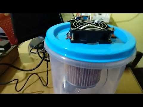Simple AIR pollution monitoring and Smart Air Purifier System using Arduino