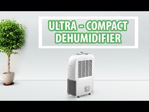 Small domestic dehumidifier for indoor use to reduce humidity at home and office-Model TTK30S