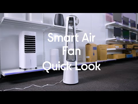 SMART AIR Cool + Purify Tower Fan – Quick Look