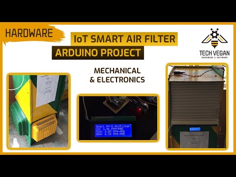 Smart Air Filter Mechanical Engineering Project | Street Air Purifier | IoT Project 🔥