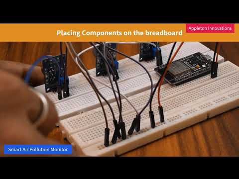 Smart Air Pollution Monitoring System| IoT Projects using ESP32 | IoT Projects Arduino