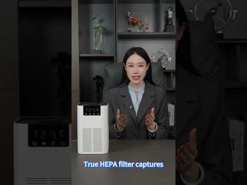Smart Air Sensor Desktop HEPA Air Ionizer Air Purifier Air Cleaner with Aroma Diffuse(GL K805)