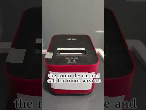 Smart hotel room control & service system