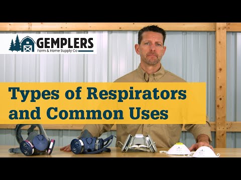 The Different Types of Respirator Masks and Common Uses