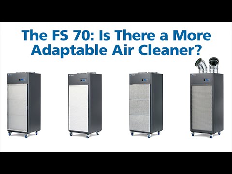 The QleanAir FS 70, Industrial Air Cleaner
