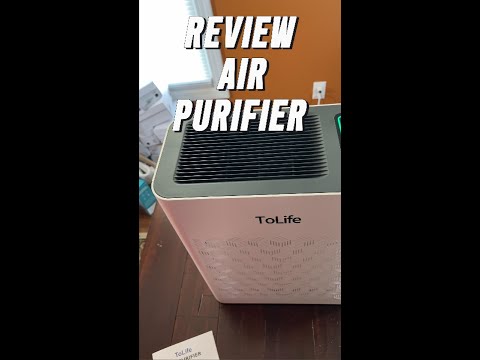 ToLife TZ-K2 Air Purifier | Large Room, PM 2.5, HEPA Filter, Auto Mode 🍃🏠 #CleanAir