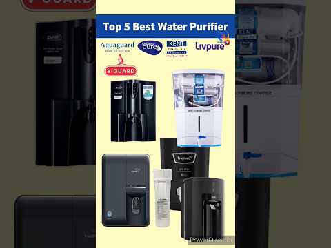 Top 5 Best Water Purifier in India 2024.