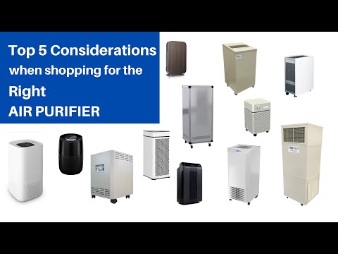 Top 5 things to consider when evaluating Air Purifiers | Best Commercial HEPA Air Purifiers