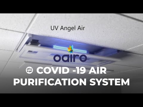 UV Angel Air Covid 19 Air Purification System