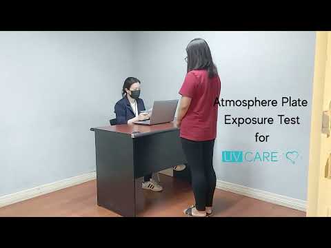 UV Care Clean Air 6-Stage Air Purifier | Atmospheric Plate Exposure Test