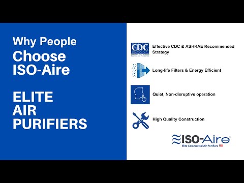Why ISO-Aire Commercial HEPA Air Purifiers | Elite Air Purification System for Schools & Businesses