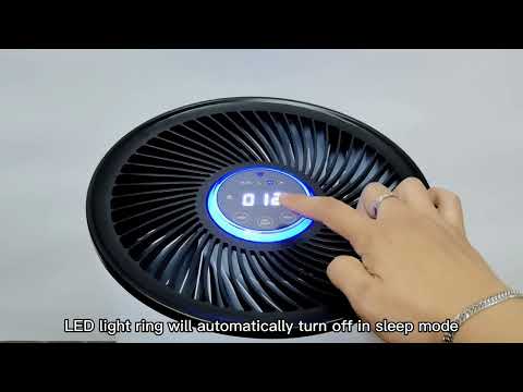 Wifi Mobile App Commercial Air Purifier Different Space Size Coverage