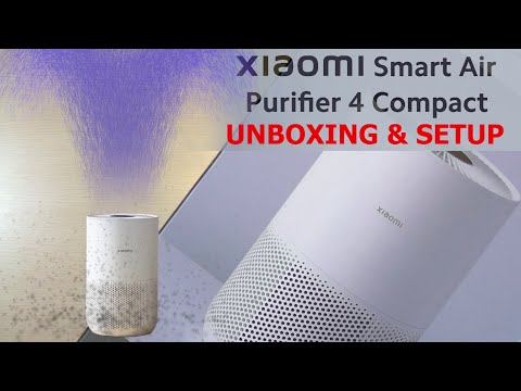 Xiaomi Smart Air Purifier 4 Compact | Unboxing & Setup  | MI Home | Google Home