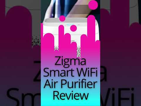 Zigma Smart WiFi Air Purifier Review  #shorts