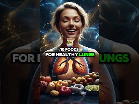 10 Best Foods for Healthy Lungs & Easier Breathing! #health #wellness