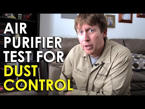 Air Purifier Test | How to Control Dust Mites DIY | Air Purifier by Vollara