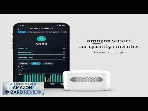 Amazon Smart Air Quality Monitor – Know your air Works with Alexa Review