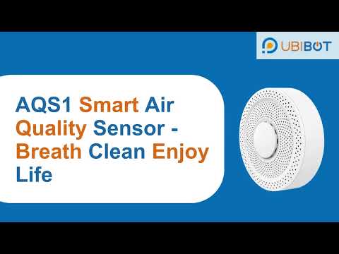 AQS1 Smart Air Quality Sensor | Breath Clean Enjoy Life