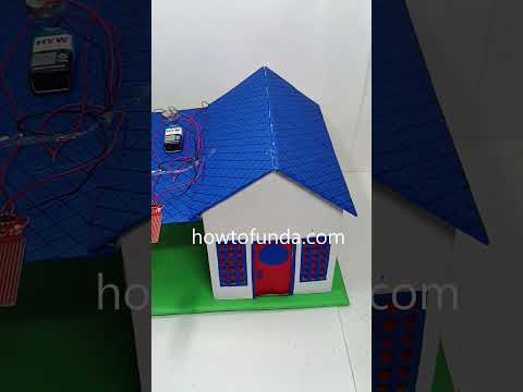 automatic rain detector sensor and cloth collector working model – inspire award project howtofunda