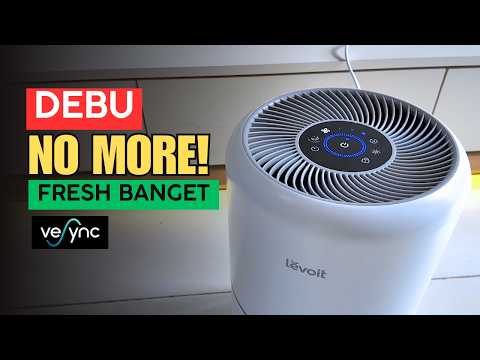 DEBU NO MORE! ✨ – REVIEW LEVOIT CORE 300S SMART AIR PURIFIER!