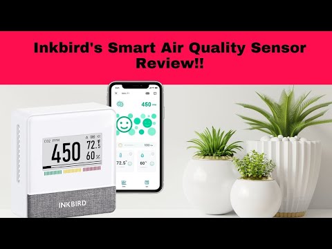 Discover Inkbird's Smart Air Quality Sensor: Breathe Easy with CO2 Monitoring