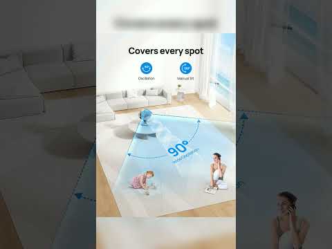 Dreo Smart Air Circulator Fan 💨🌟 Quiet & Powerful for Bedroom & Office"