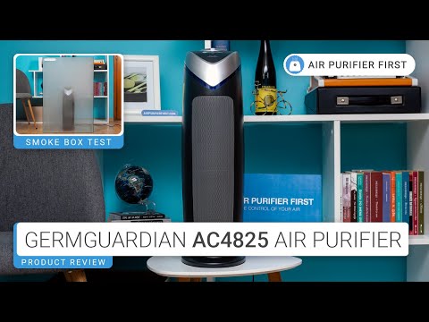 GermGuardian AC4825 Air Purifier Review (Performance Test and Smoke Box)