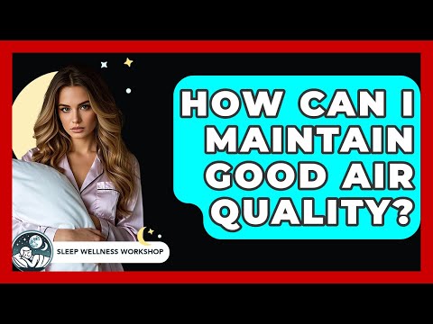 How Can I Maintain Good Air Quality? – Sleep Wellness Workshop