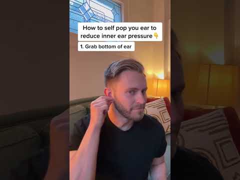 How to pop your ear – reduce sinus and ear pressure in seconds!
