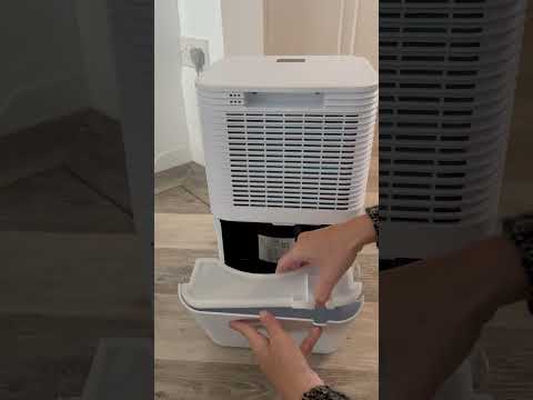 How to use the VonHaus 12L Dehumidifier #dehumidifier #homeappliances #homeappliance