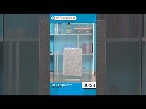 IKEA FÖRNUFTIG Air Purifier – Smoke Test