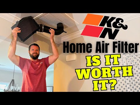 K&N Lifetime Reusable Home Air Filter Test