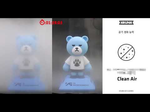 KRUNK Air Cleaner Purifying Test-180110