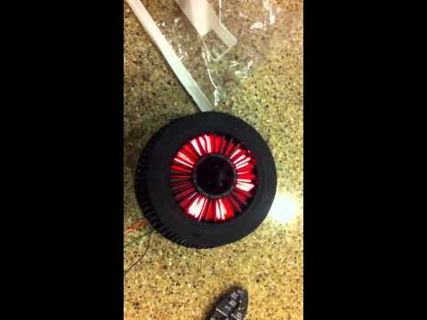 LED Air cleaner test