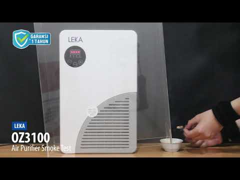 LEKA OZ3100 Air Purifier – Smoke test