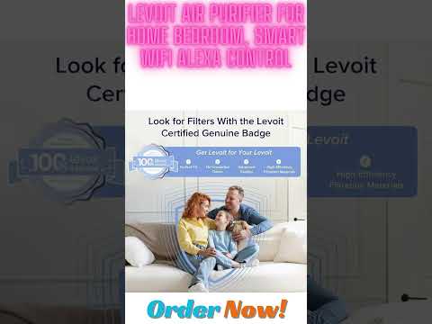 LEVOIT Air Purifier for Home Bedroom, Smart WiFi Alexa Control