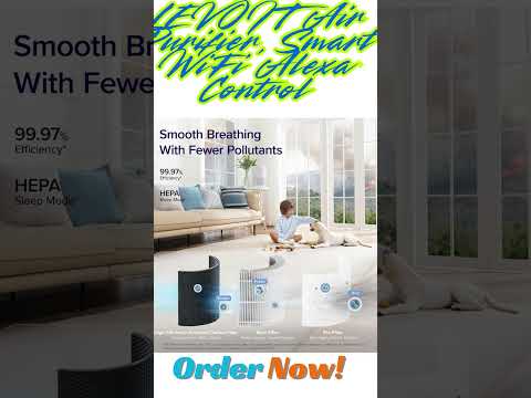 LEVOIT Air Purifier for Home Bedroom, Smart WiFi Alexa Control