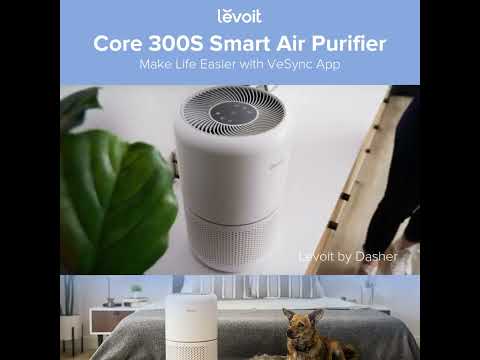 Levoit Core 300S Smart Air Purifier HEPA Filter with Smart App Control 50m²/538sq.ft Official Teaser