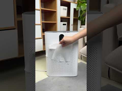 Look how I test the air purifier!#CleanAir#morentolife #clear #best #myhome #FilterReplacement