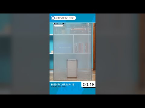 Medify Air MA-15 Air Purifier – Smoke Test